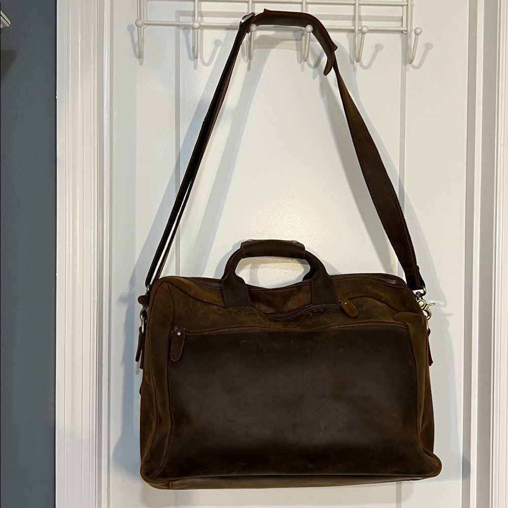 Tiding Convertible Leather Bag